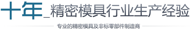 十年精密模具行業(yè)生產(chǎn)經(jīng)驗，專(zhuān)業(yè)的精密模具及非標零部件制造商
